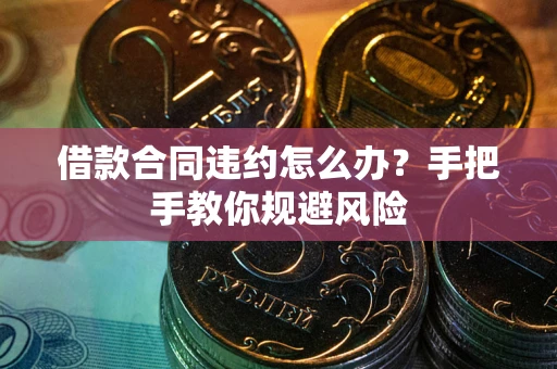 济南借款合同违约怎么办？手把手教你规避风险