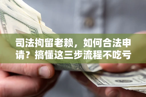 济南司法拘留老赖，如何合法申请？搞懂这三步流程不吃亏！