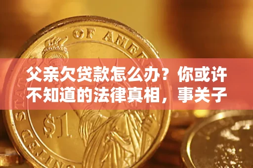 济南父亲欠贷款怎么办？你或许不知道的法律真相，事关子女未来