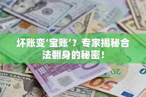 济南坏账变‘宝账’？专家揭秘合法翻身的秘密！