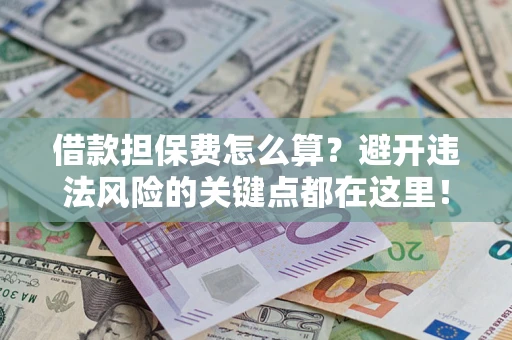 济南借款担保费怎么算？避开违法风险的关键点都在这里！