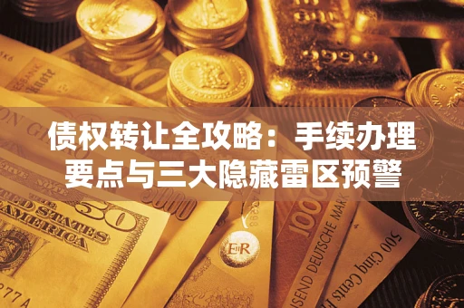 济南债权转让全攻略：手续办理要点与三大隐藏雷区预警